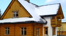 House in Szczyrk winter