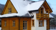 House in Szczyrk winter